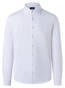 Maerz Modern Subtle Mélange Mercerized Cotton Shirt Pure White