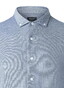 Maerz Modern Uni Color Button-Down Cotton Piqué Overhemd Dawn Blue