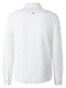 Maerz Modern Uni Color Button-Down Cotton Piqué Overhemd Pure White