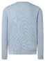 Maerz Organic Cotton Two Color Piqué Structure Trui Blue Sky