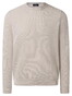 Maerz Organic Cotton Two Color Piqué Structure Trui Frappuccino
