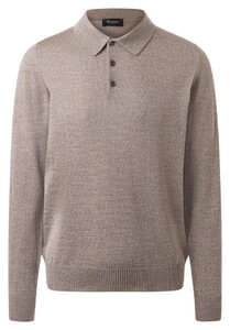 Maerz Polo Lange Mouw Pullover Cedar Wood