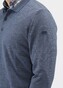 Maerz Polo Lange Mouw Pullover Nimes Blue