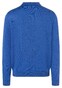 Maerz Polo Lange Mouw Trui Blue Feather