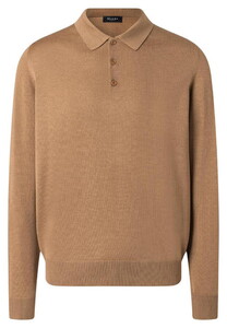 Maerz Polo Lange Mouw Trui Pumpkin Spice