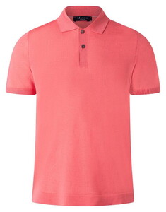 Maerz Polo Pullover Extrafine Merino Shiny Flamingo