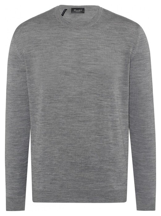 Maerz Ronde Hals Trui Mercury Grey