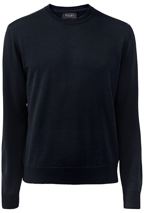 Maerz Ronde Hals Trui Navy