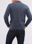 Maerz Ronde Hals Trui Nimes Blue