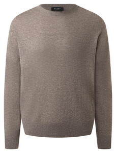 Maerz Round Neck Full Luxury Cashmere Trui Taupegrey