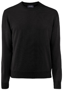 Maerz Round Neck Merino Superwash Pullover Black