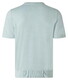 Maerz Short Sleeve Pullover Uni Color Fine Cotton Knit Trui Bright Aqua