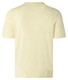 Maerz Short Sleeve Pullover Uni Color Fine Cotton Knit Trui Lichtgeel