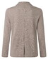 Maerz Soft Cotton Blend Knit Blazer Cardigan Mascarpone Cream