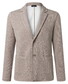 Maerz Soft Cotton Blend Knit Blazer Vest Mascarpone Cream