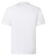 Maerz Solid Color Henley Collar Polo Pure White