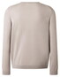 Maerz Solid Color Luxury Merino Extrafine Round Neck Trui Mascarpone Cream