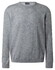 Maerz Solid Color Luxury Merino Extrafine Round Neck Trui Shark Skin
