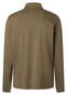 Maerz Solid Color Mercerized Cotton Long Sleeve Polo Fresh Herbs