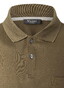 Maerz Solid Color Mercerized Cotton Long Sleeve Polo Fresh Herbs