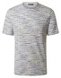Maerz Stripe Pattern Cotton Linnen T-Shirt Light Almond