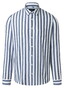 Maerz Striped Soft Finish Cotton Overhemd Dawn Blue