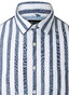 Maerz Striped Soft Finish Cotton Overhemd Dawn Blue