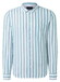 Maerz Striped Soft Finish Cotton Overhemd Pastel Turquoise