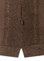 Maerz Striped Texture Piqué Round Neck T-Shirt Nougat