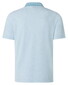 Maerz Subtle Leaves Pattern Polo Bright Aqua