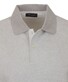 Maerz Subtle Leaves Pattern Polo Clear Silver