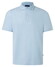 Maerz Subtle Mélange Cotton Polo Bright Aqua