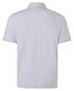 Maerz Subtle Mélange Cotton Polo Clear Silver