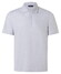 Maerz Subtle Mélange Cotton Polo Clear Silver