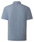 Maerz Subtle Mélange Cotton Polo Deep Sea