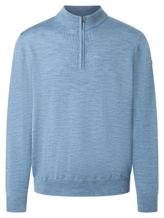 Maerz Troyer Pullover Superwash Merino Trui Memory Blue