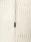 Maerz Turtleneck Uni Color Subtle Wave Pattern Knit Wool Alpaca Trui New White
