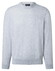 Maerz Uni Color Fine Cotton Knit Pullover Clear Silver