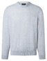 Maerz Uni Color Fine Cotton Knit Trui Clear Silver