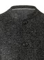 Maerz Uni Color Knit Blazer Cardigan Stand-Up Collar Dark Grey Melange