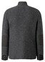 Maerz Uni Color Knit Subtle Detail Vest Dark Grey Melange