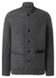 Maerz Uni Color Knit Subtle Detail Vest Dark Grey Melange