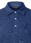 Maerz Uni Color Long Sleeve Jersey Garment Dye Polo Deep Sea