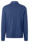 Maerz Uni Color Long Sleeve Jersey Garment Dye Polo Deep Sea