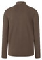 Maerz Uni Color Long Sleeve Jersey Garment Dye Polo Nougat