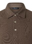 Maerz Uni Color Long Sleeve Jersey Garment Dye Polo Nougat