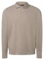 Maerz Uni Color Long Sleeve Jersey Garment Dye Polo Twig
