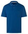 Maerz Uni Color Luxury Mercerized Cotton Polo Medium Blue