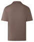 Maerz Uni Color Luxury Mercerized Cotton Polo Pale Brown