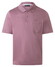 Maerz Uni Color Luxury Mercerized Cotton Polo Soft Grape